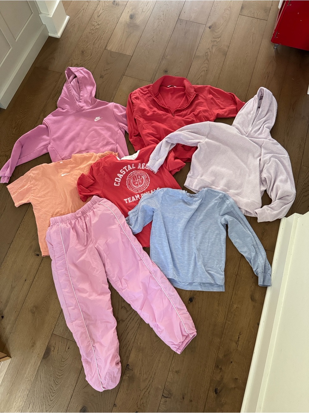 Girls 13-14 sporty bundle: Nike, Adidas, DSG
